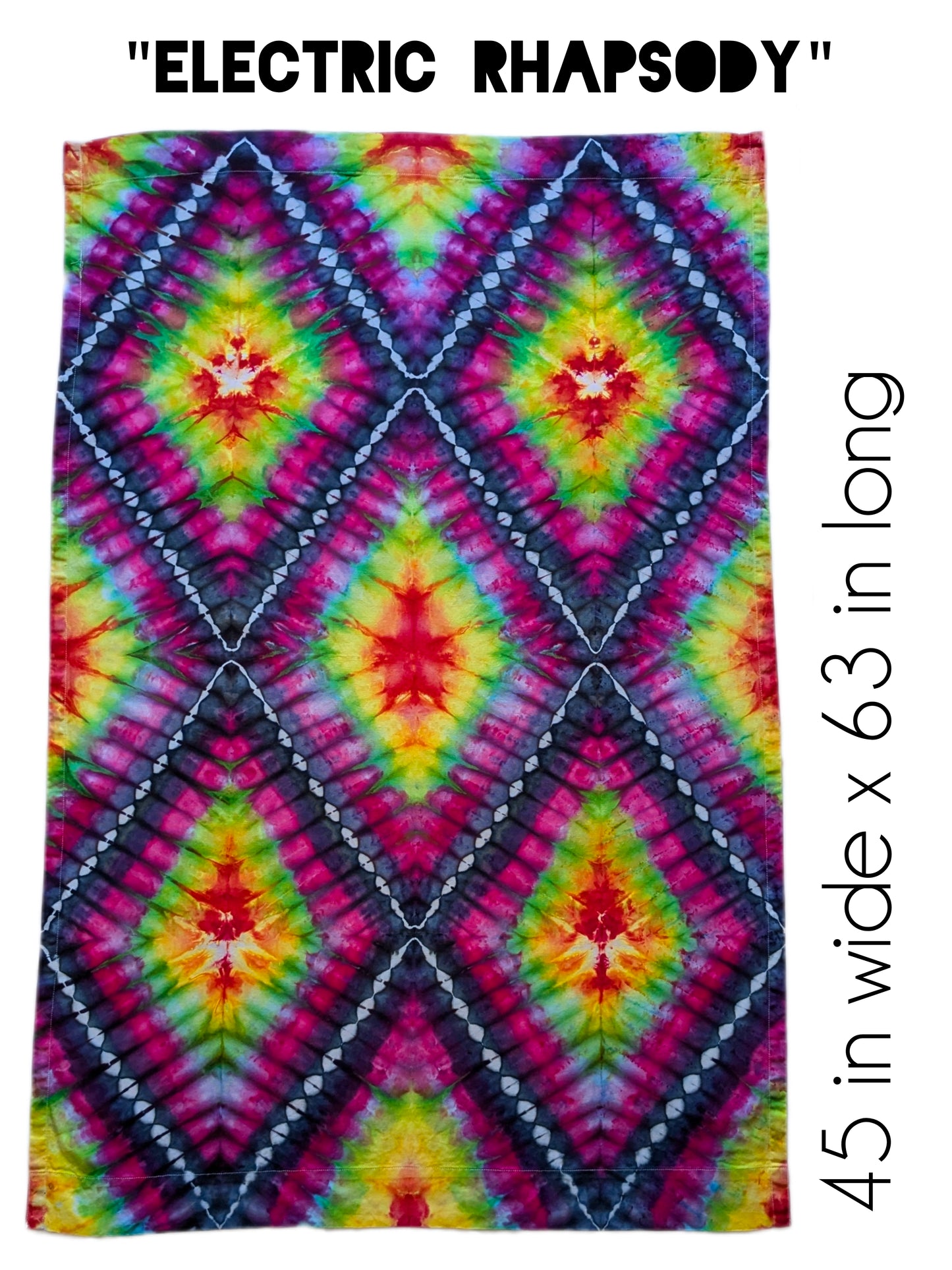 Electric Rhapsody Tapestry - 45" x 63"
