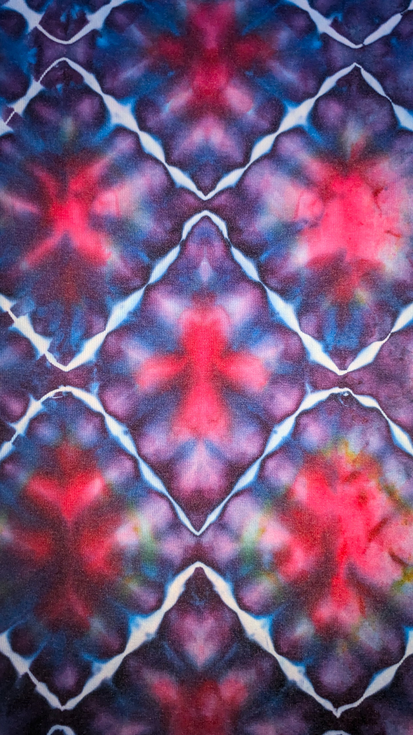 Ice Dyed Diamond Dress - Medium