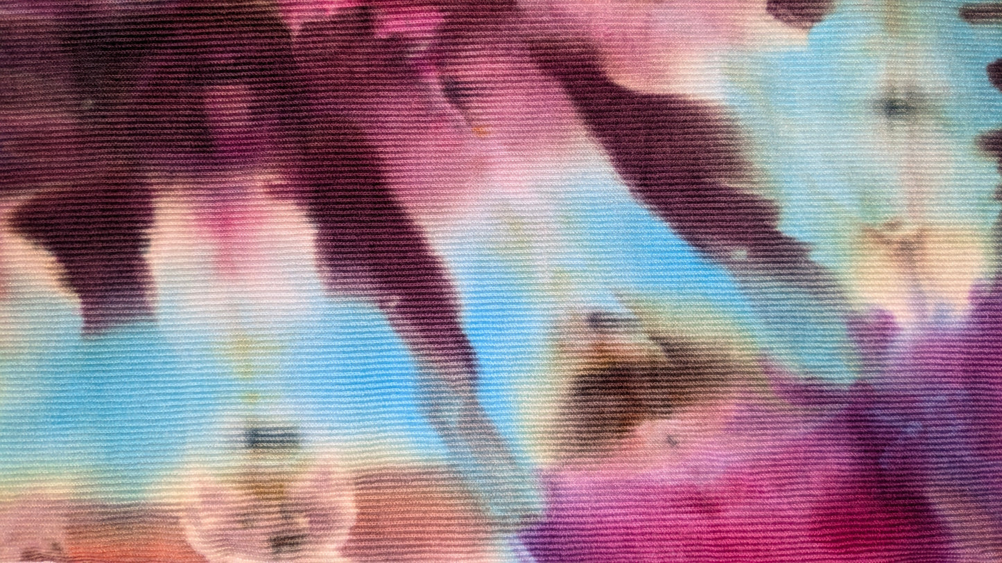 Ice Dye Corduroy Pants - Size 8