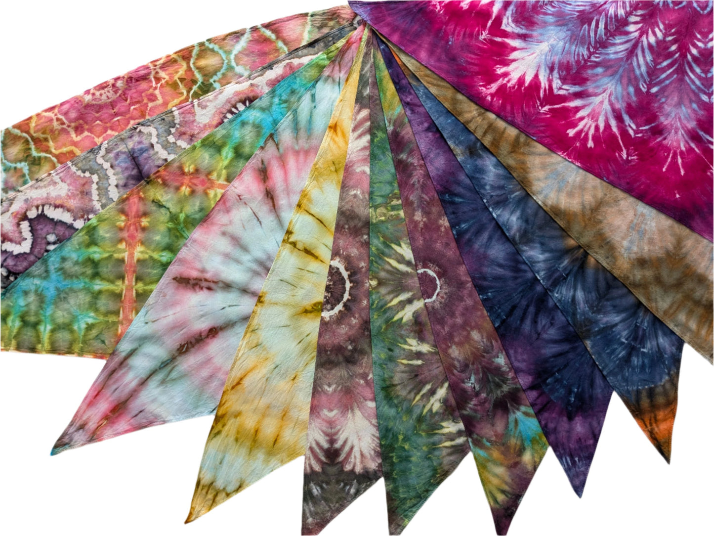 Ice Dyed Bandanas