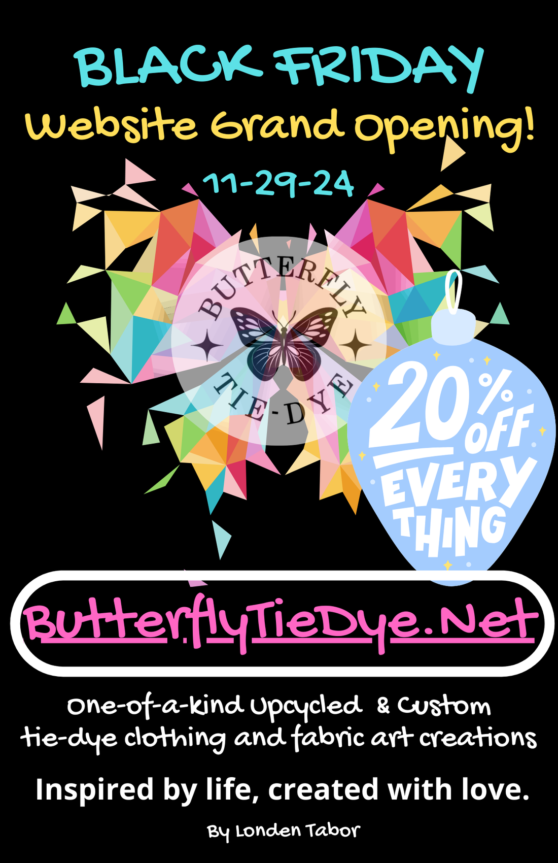 Grand Opening (And a Black Friday Special!)
