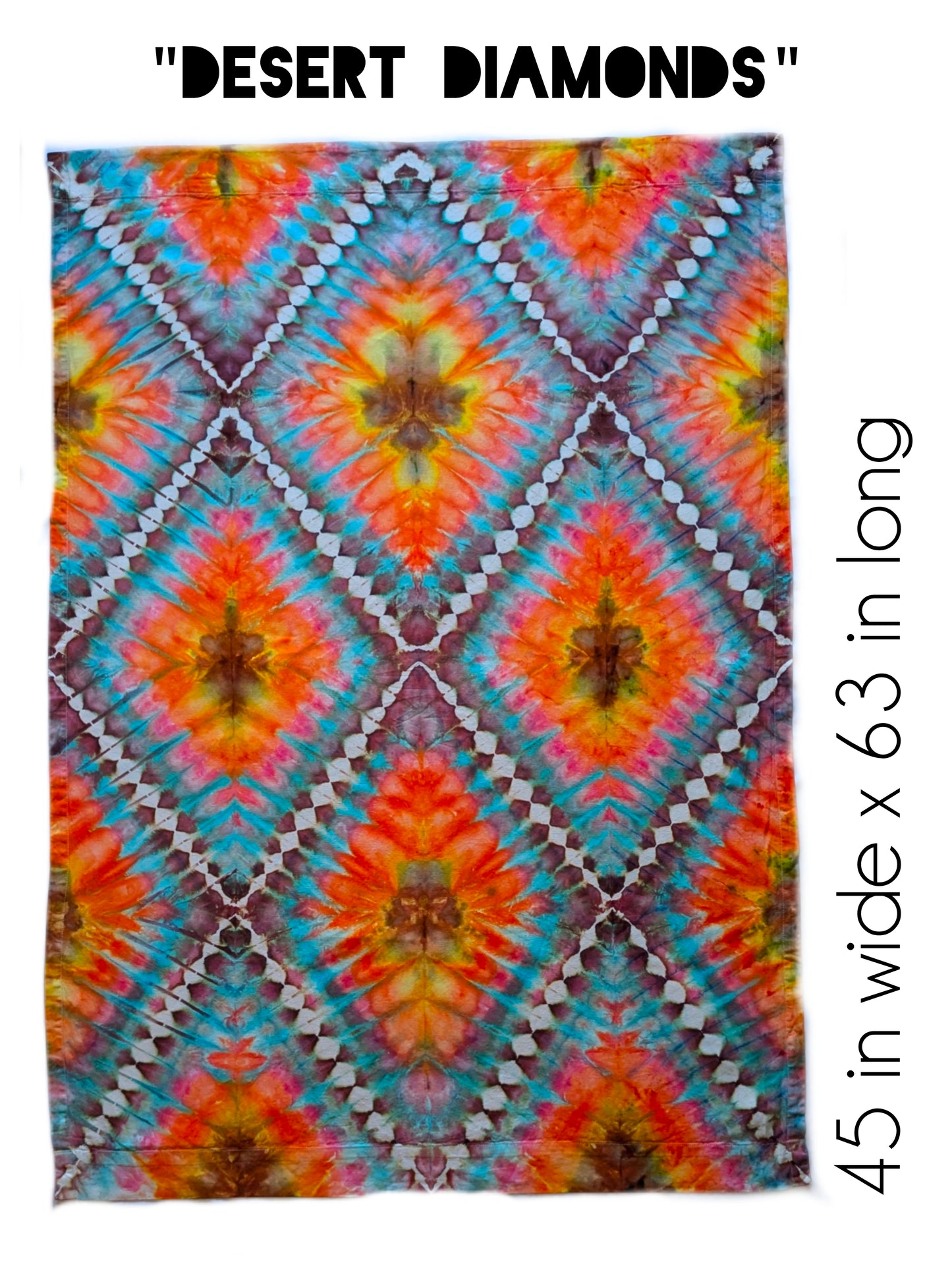 Desert Diamonds Tapestry - 45" x 63"