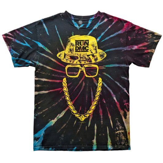 Run DMC Reverse Tie-dye T-Shirt - Medium