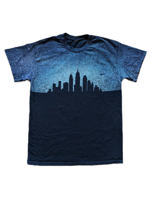 NYC Skyline - Silhouette Tie Dye