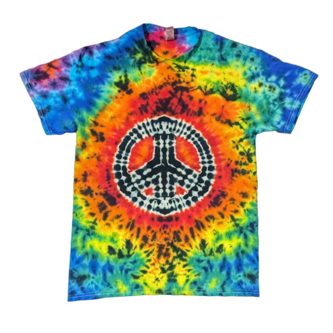 Rainbow Scrunch Tie-Dye T-Shirts