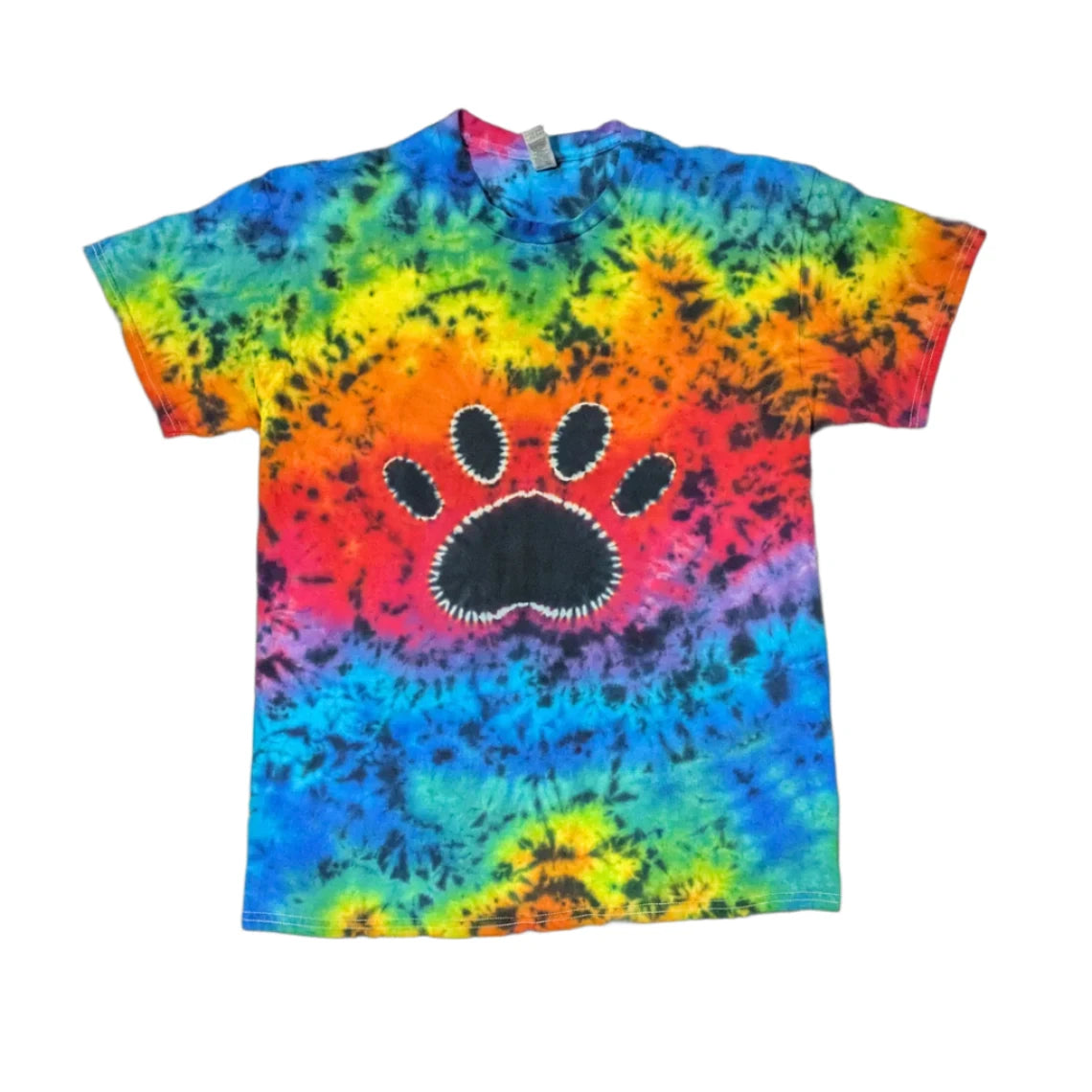 Rainbow Scrunch Tie-Dye T-Shirts
