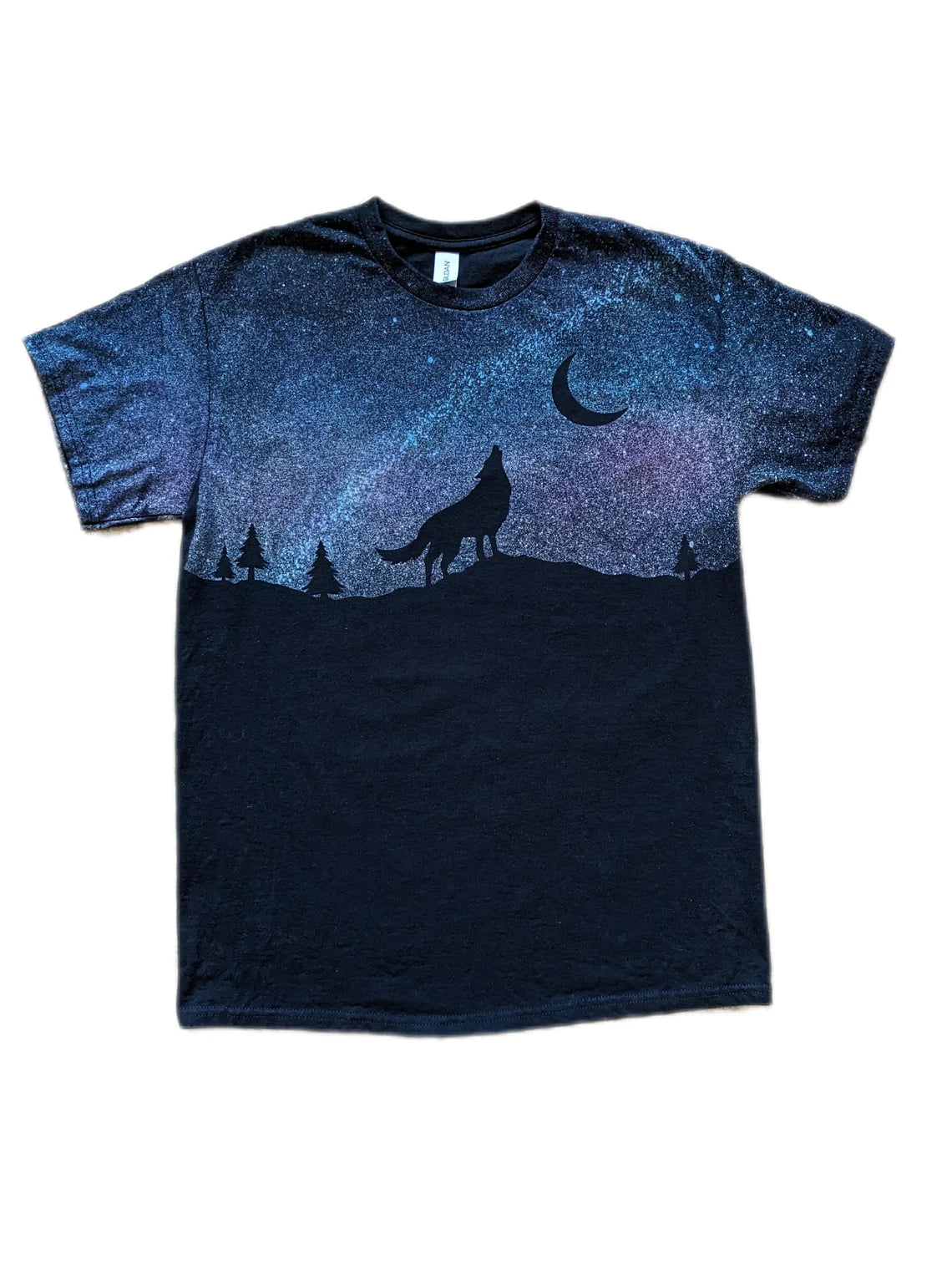 Howl at the Moon - Silhouette Tie Dye