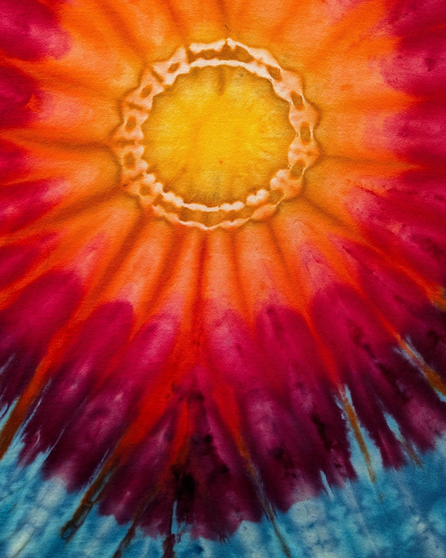 Sunburst Ice Dye T-Shirt - Medium